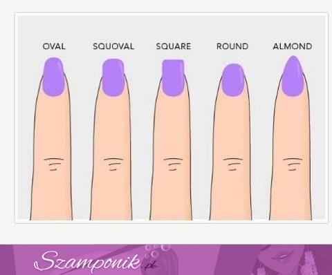 Jaki jest Twój kształt paznokci