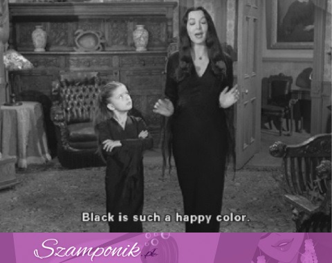 Black is such a happy color ;))