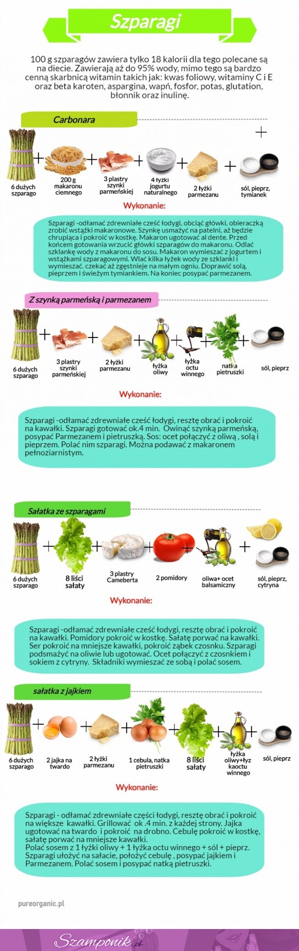 Szparagi. Kilka przepisów z użyciem tego cennego warzywa