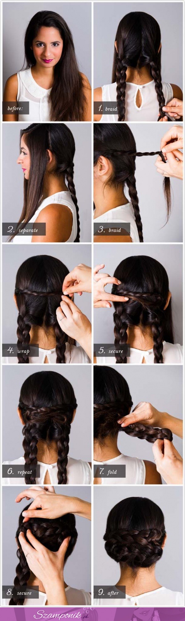 Jak zrobić mega fryzurę z warkoczyków! Zobacz krok po kroku! :)
