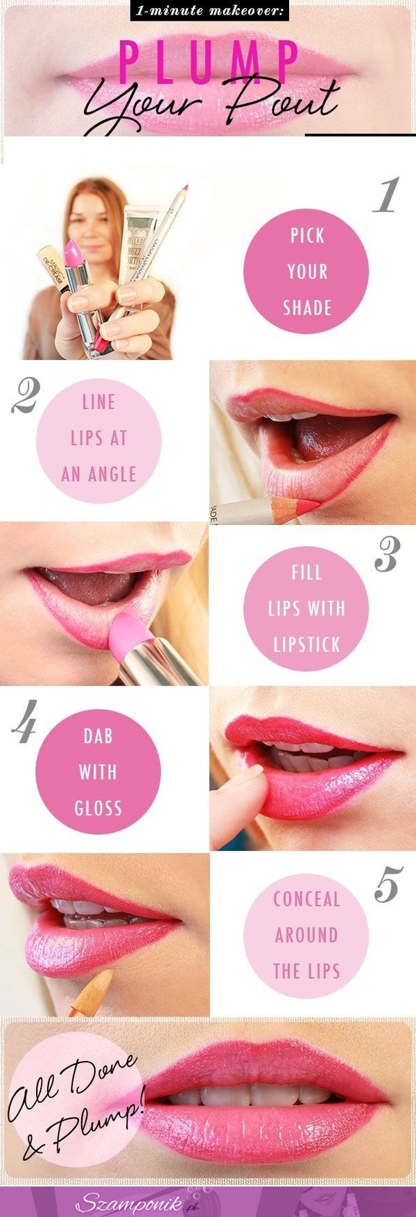 Jak pomalować idealnie usta- sprawdź