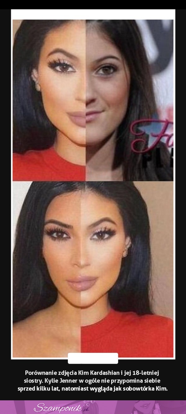 Porównanie zdjęia Kim Kardashian i jej 18-letniej siostry... NIE WIERZĘ!