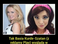 Tak Basia Kurdej-Szatan wygląda w ciemnych włosach. Nigdy byście jej nie poznali! ;D