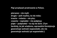 Zobacz 8 przykazań przetrwania w Polsce, haha dobre!