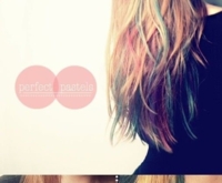 OMBRE: końcówki włosów malowane pastelami, SUPER efekt!! :)