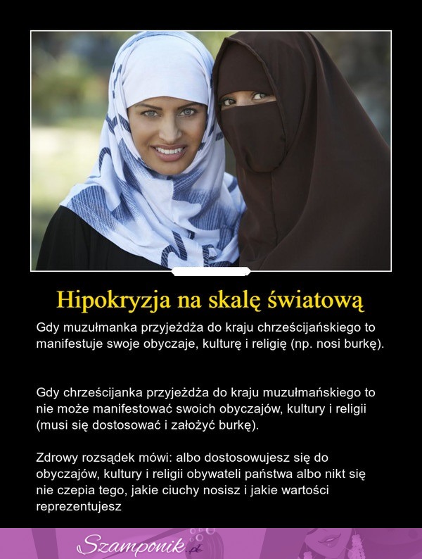 Hipokryzja na skalę światową!