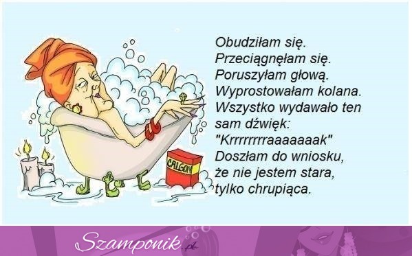 Jestem chrupiąca ;)