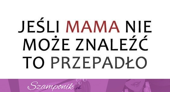 Jeśli mama nie może