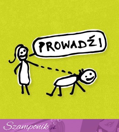 Prowadź, haha! :D