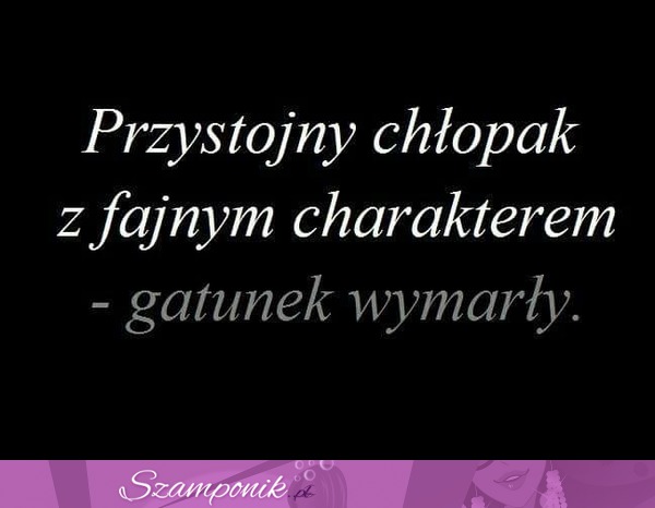 Wymarły gatunek ;D