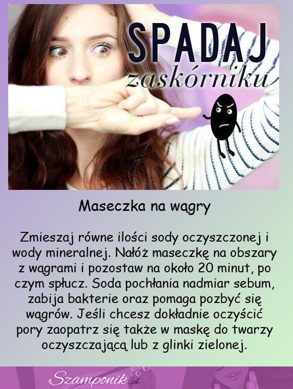 Maseczka na wągry