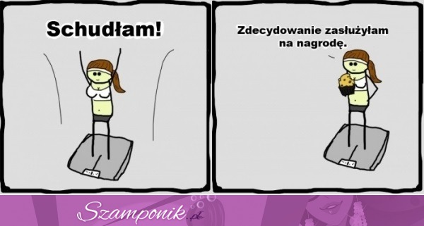 Schudłam- dostaję  nagrodę ;D