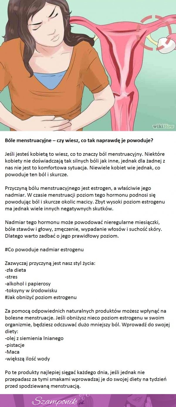 Bóle menstruacyjne... Czy wiesz, co tak naprawdę je powoduje?