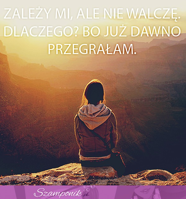 Dlaczego wielu ludzi nie walczy..