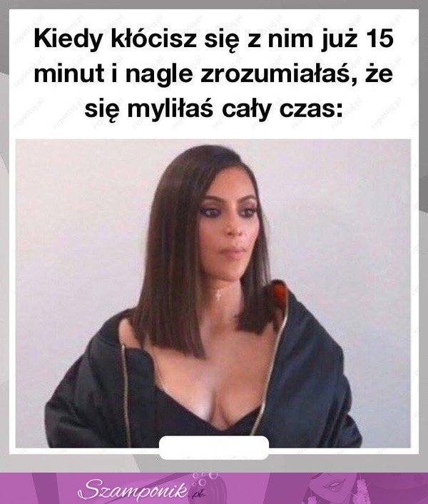 On nie może tego wiedzieć!