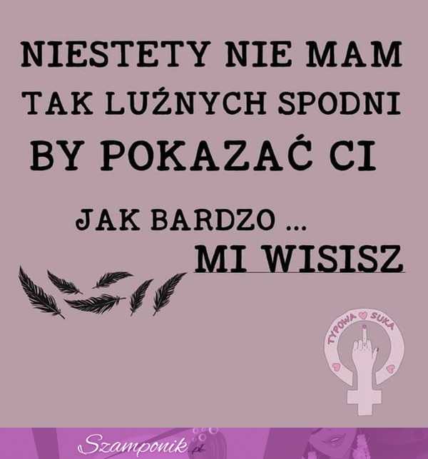 Bardzo mi to wisi