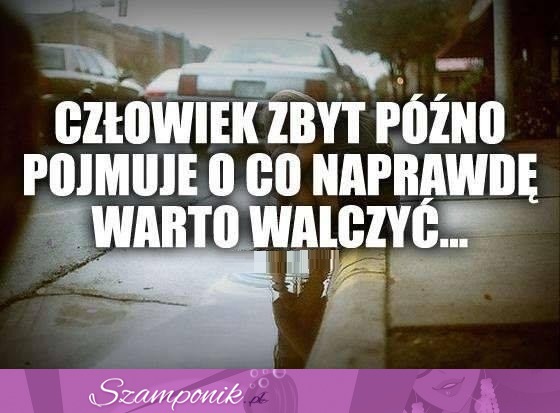 Warto walczyć!