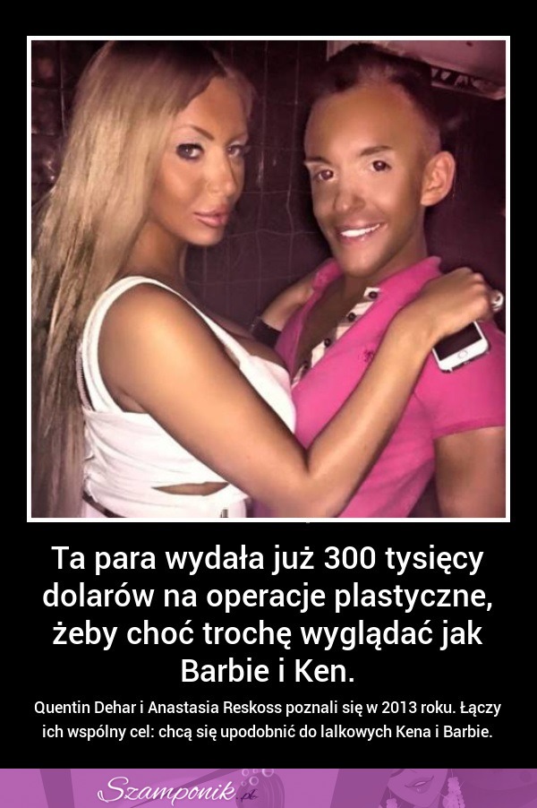 Ta PARA postanowiła zmienić się w BARBIE i KENA! Wyglądają STRASZNIE