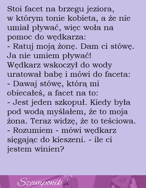 Facet się nie wypłaci ;D