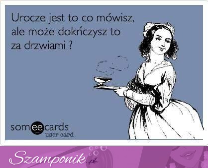 Dokończ za drzwiami