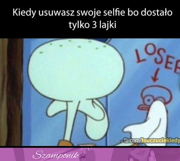 Kiedy usuwasz swoje selfie