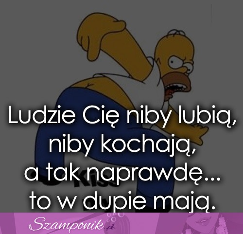 Ludzie Cię niby lubią