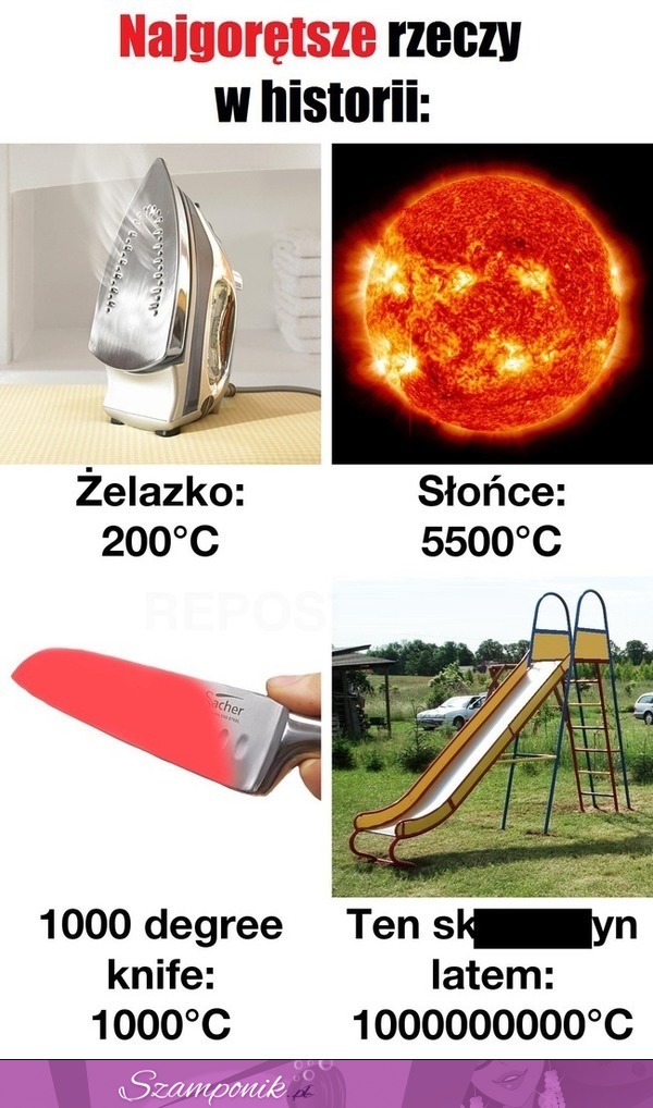 Najgorętsze rzeczy w historii... Chyba każdy miał styczność z tym... XD