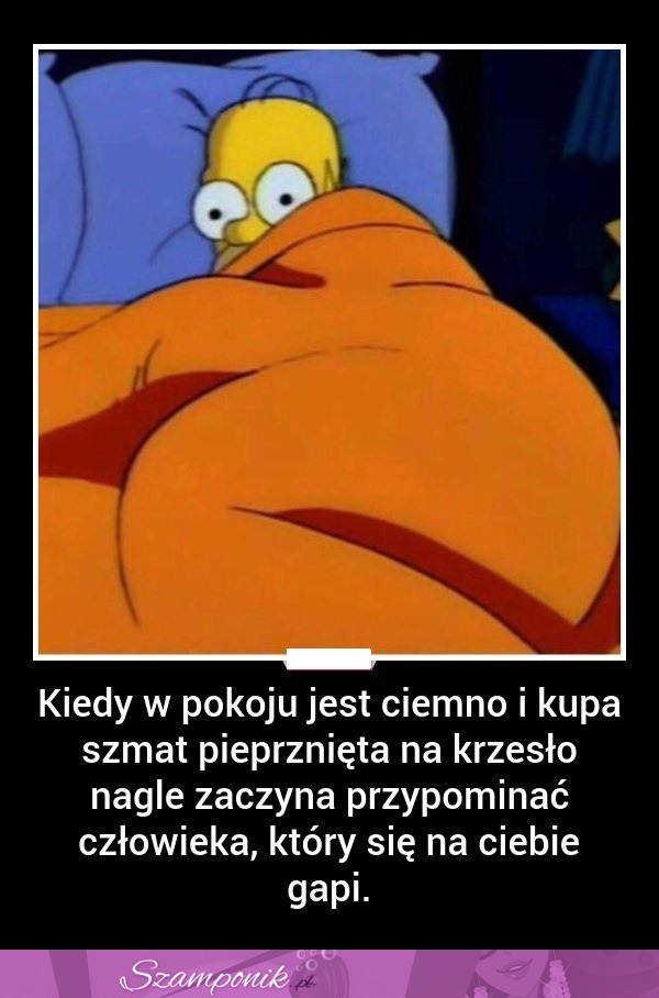 Kiedy w pokoju jest ciemno