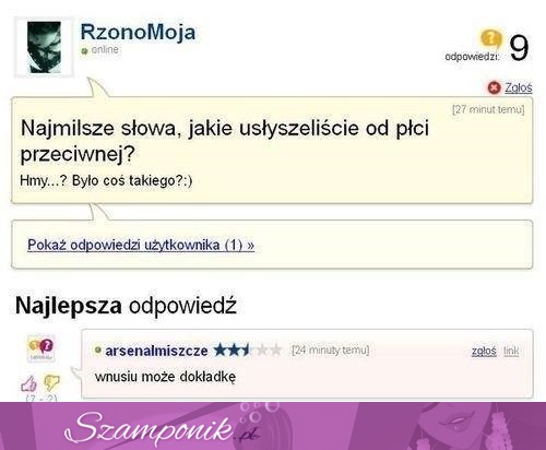 Najmilsze słowa