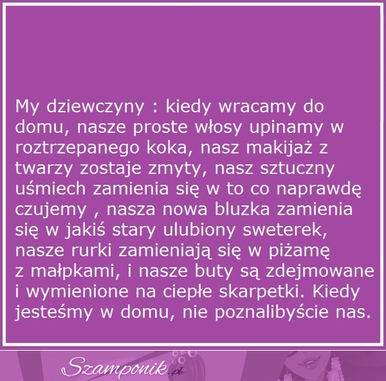 My dziewczyny... Przeczytaj! ;)