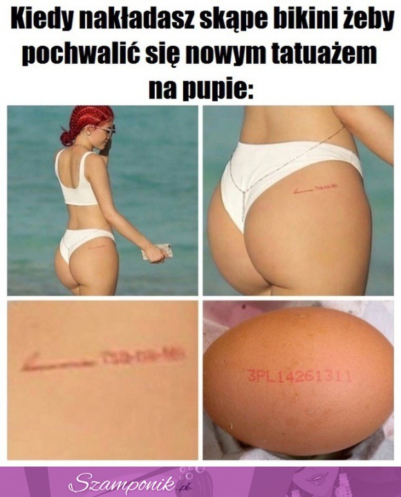 Kiedy nakładasz skąpe bikini