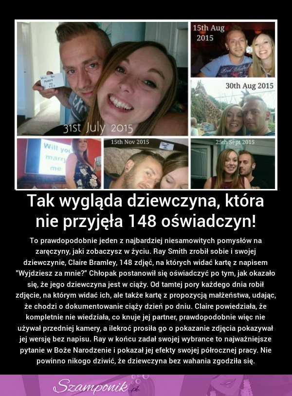 Tak wygląda dziewczyna, która nie przyjęła 148 oświadczyn!