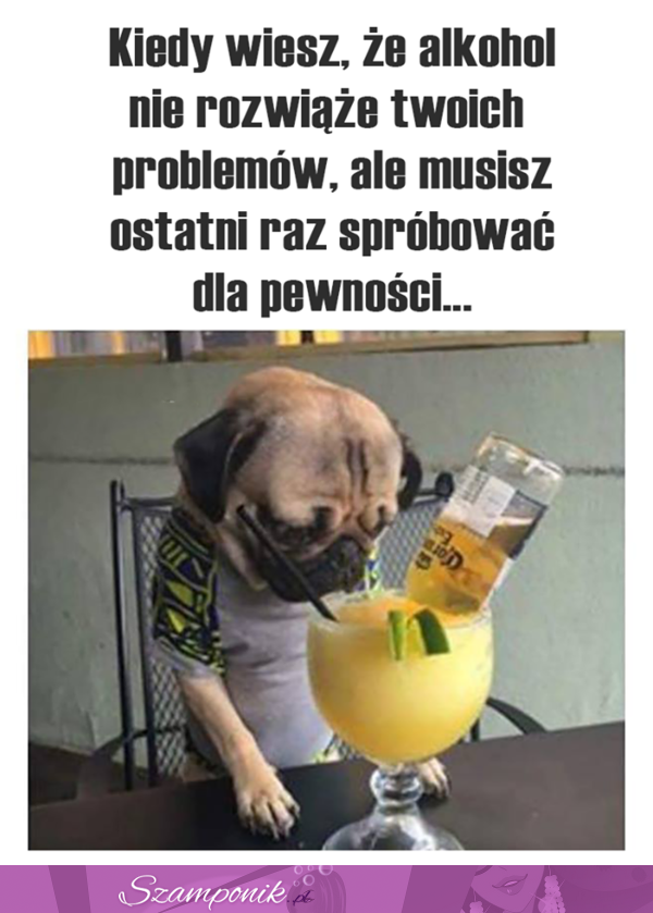 Kiedy wiesz, że alkohol nie rozwiąże problemów