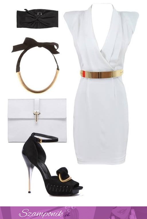 Piękna biała sukienka <3