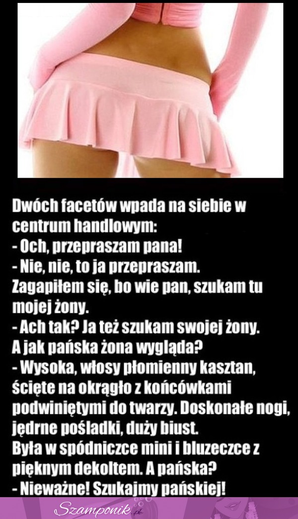 Świetny dowcip: Dwóch facetów szuka swoich żon...  MEGA ;D