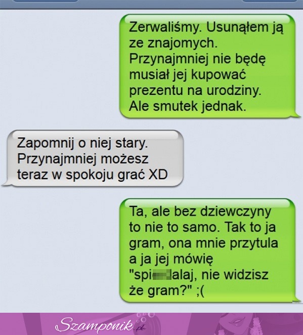 Związek z GRACZEM jest tylko dla ODWAŻNYCH DZIEWCZYN! Zobacz tą DZIWNĄ ROZMOWĘ Sms