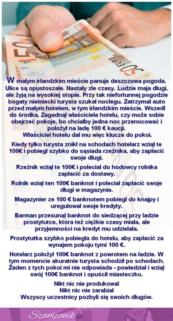 Skuteczny mechanizm pozbycia się długów :P