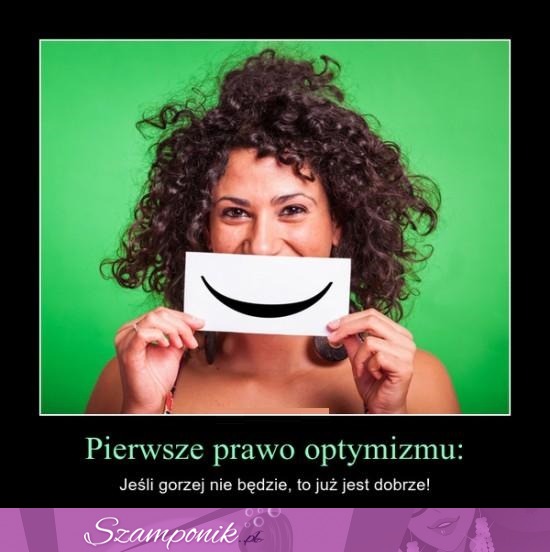 Pierwsze prawo optymizmu