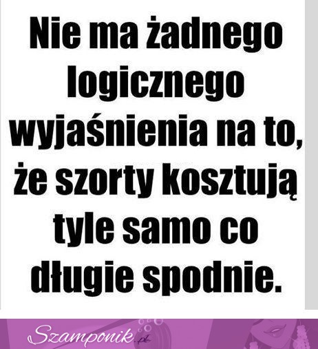 Nie ma logicznego wyjaśnienia