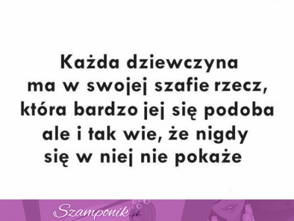 Kobieca szafa ;)