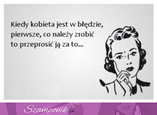 Kobieta w błędzie