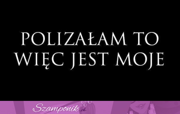 Polizałam to więc ;D