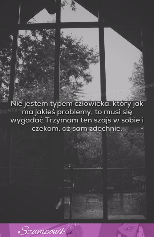 Nie jestem typem czlowieka