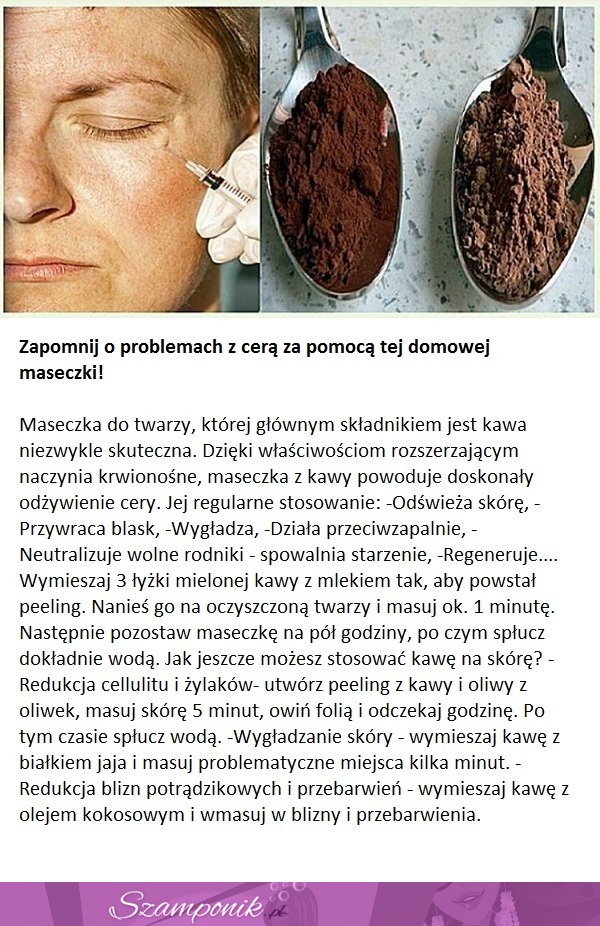 Zapomnij o problemach z cerą za pomocą tej domowej maseczki!