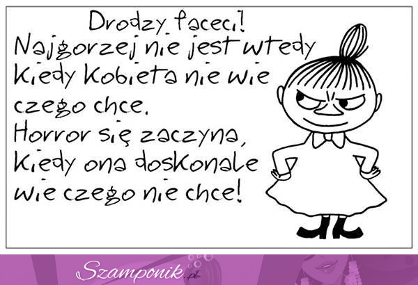 Drodzy faceci!