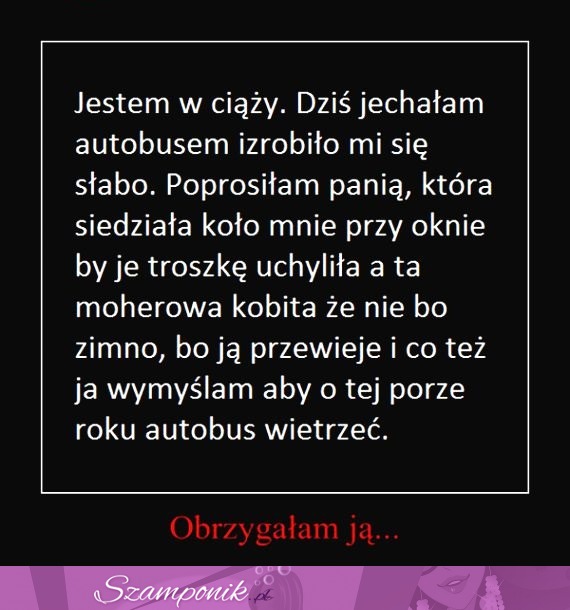 Ciekawa historia pewnej KOBIETY w CIĄŻY! Musisz to przeczytać!