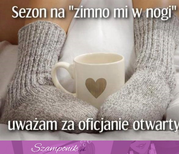 Zimno w nóżki ;)