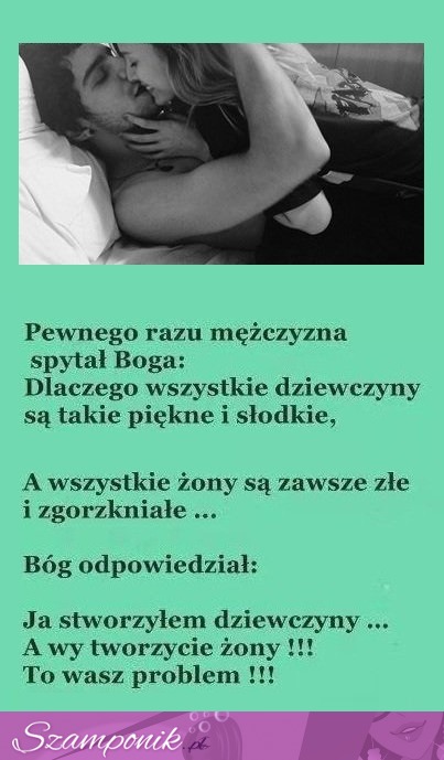 Dlaczego DZIEWCZYNY są takie PIĘKNE i SŁODKIE A wszystkie ŻONY są takie ZŁE i zgorzkniałe!? Musisz to zobaczyć ;D