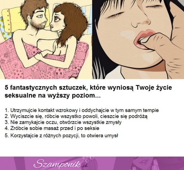 5 FANTASTYCZNYCH sztuczek, które wyniosą Twoje życie seksualne na wyższy poziom!