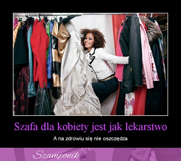 Szafa kobiety